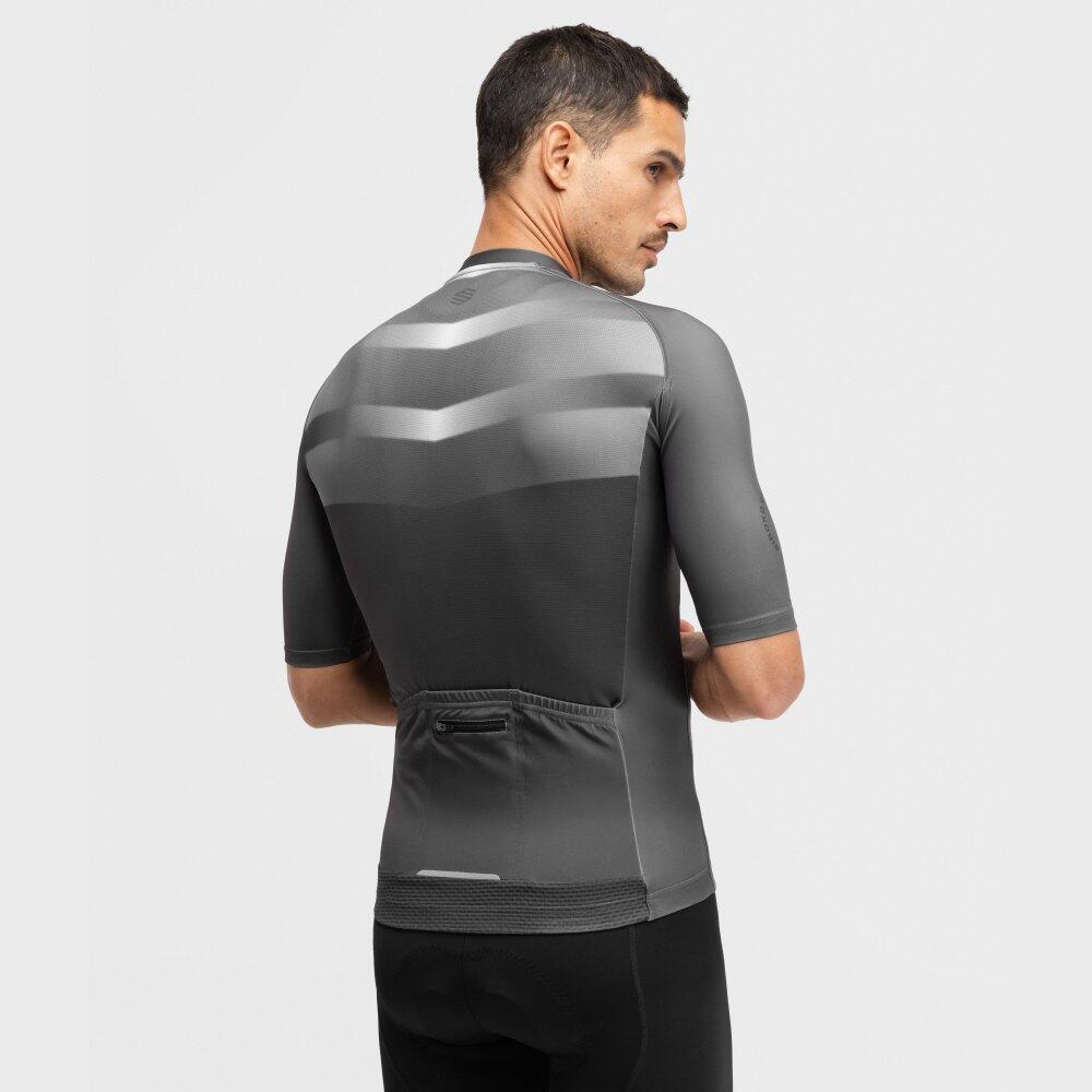Maillot de manga corta hombre ciclismo M2 Morcuera Negro 6/8