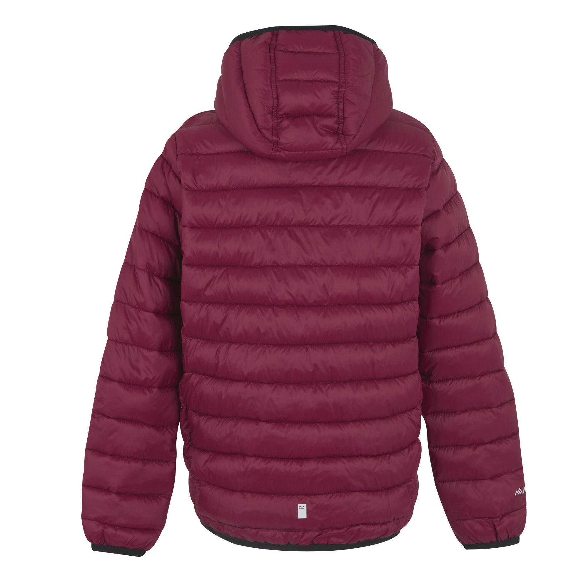 "Marizion" Steppjacke mit Kapuze für Kinder Mandarinen-Tango/Dunkel-Orange 2/5