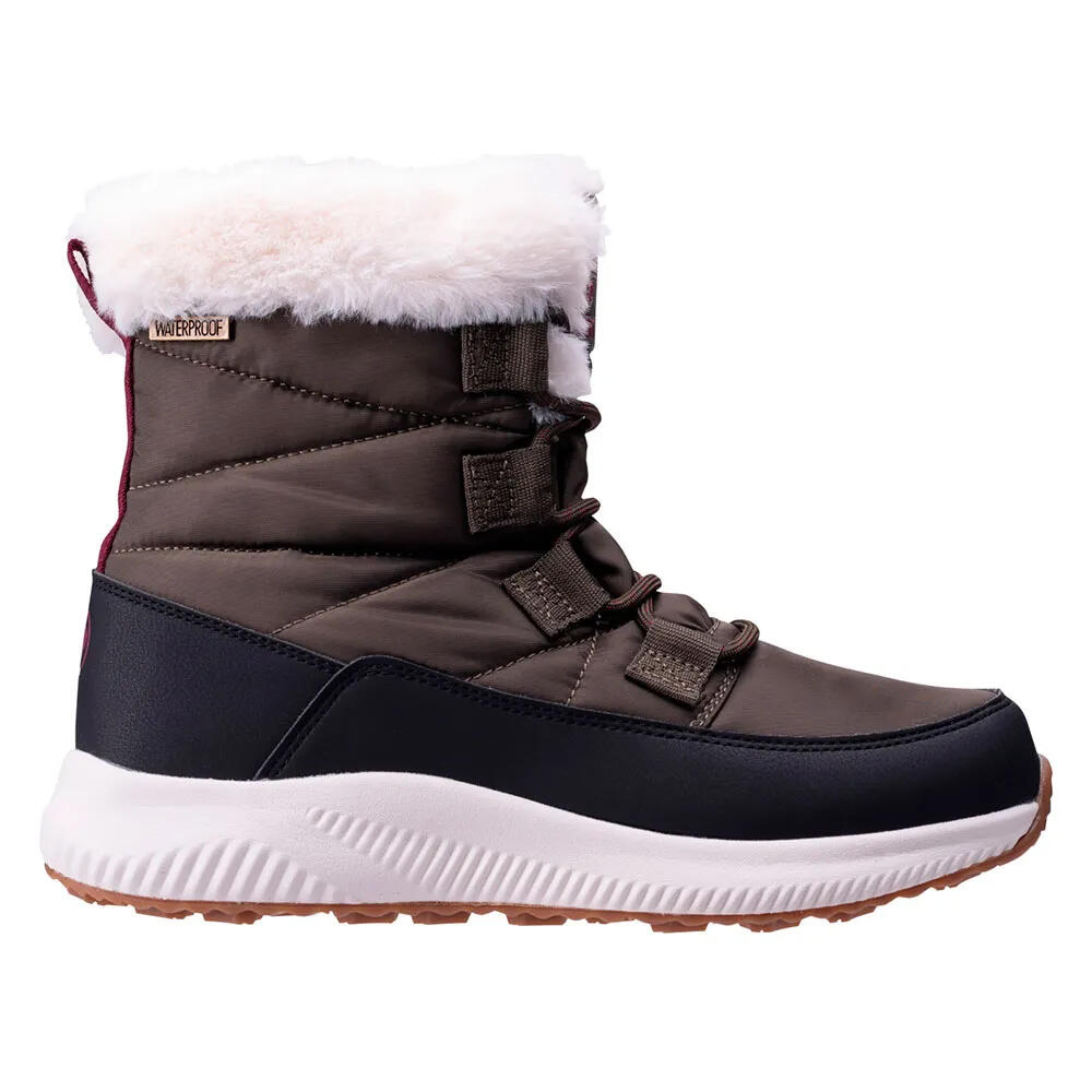 Aprèsskis BERRA Femme (Olive / Anthracite / Rouge) 2/4