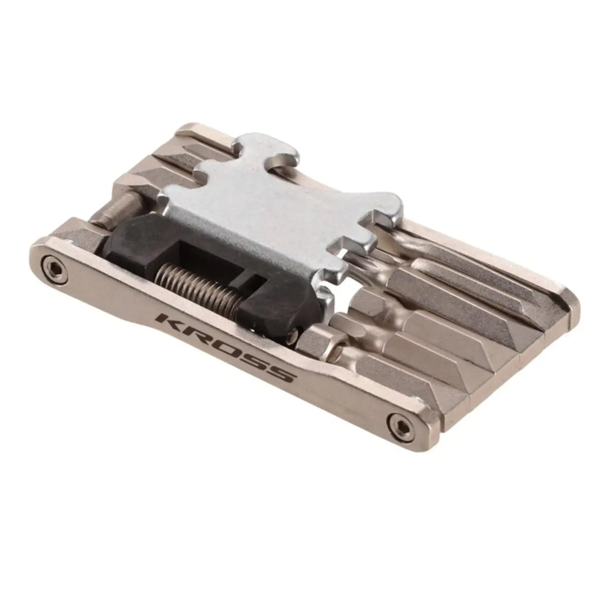 Multitool KROSS — 17 funcții, oțel CR‑V. 1/1