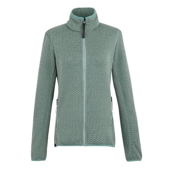 Veste Polaire ELZIE Femme (Vert / Vert Sombre)
