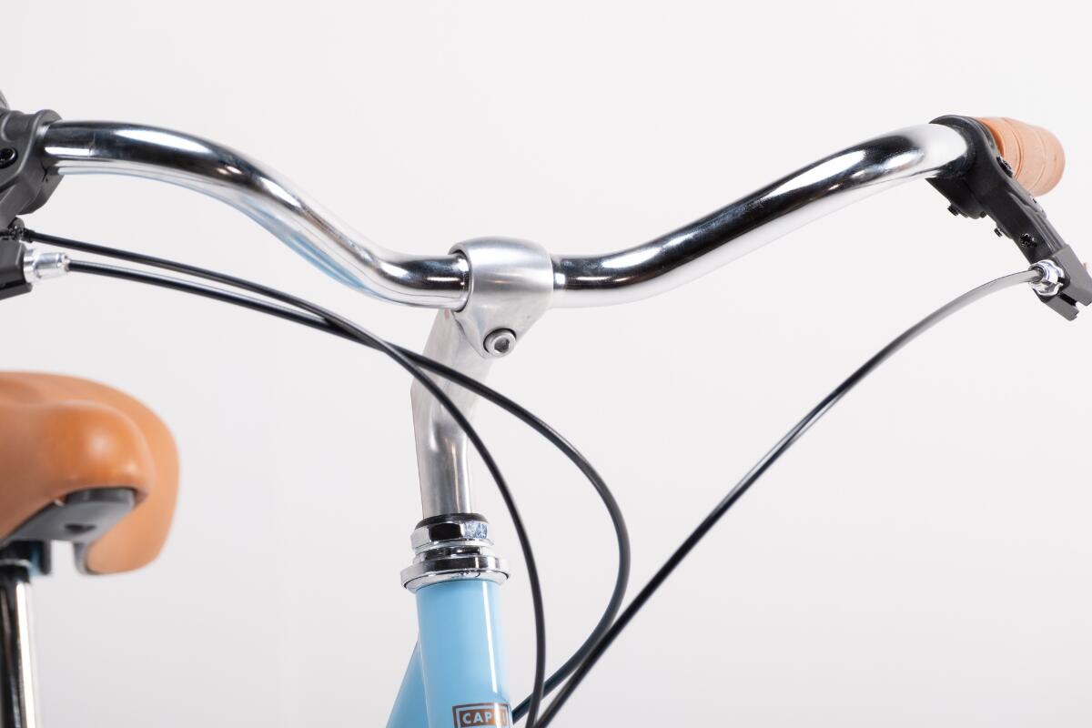 Bicicleta de Passeio Vintage Capri Valentina 26" 6 Velocidades - Pastel Blue 5/7