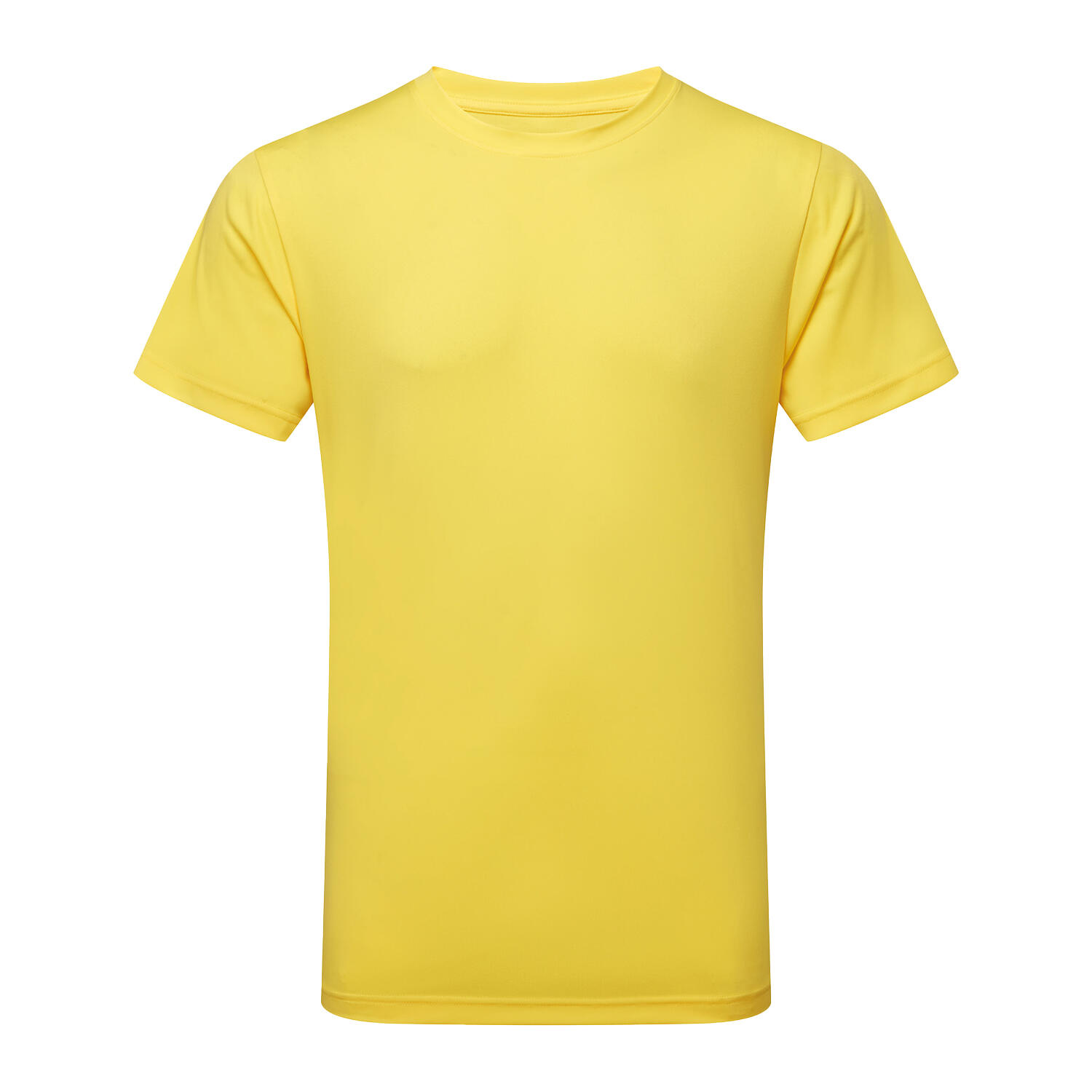 TRIDRI Mens Performance TShirt (Bright Yellow)