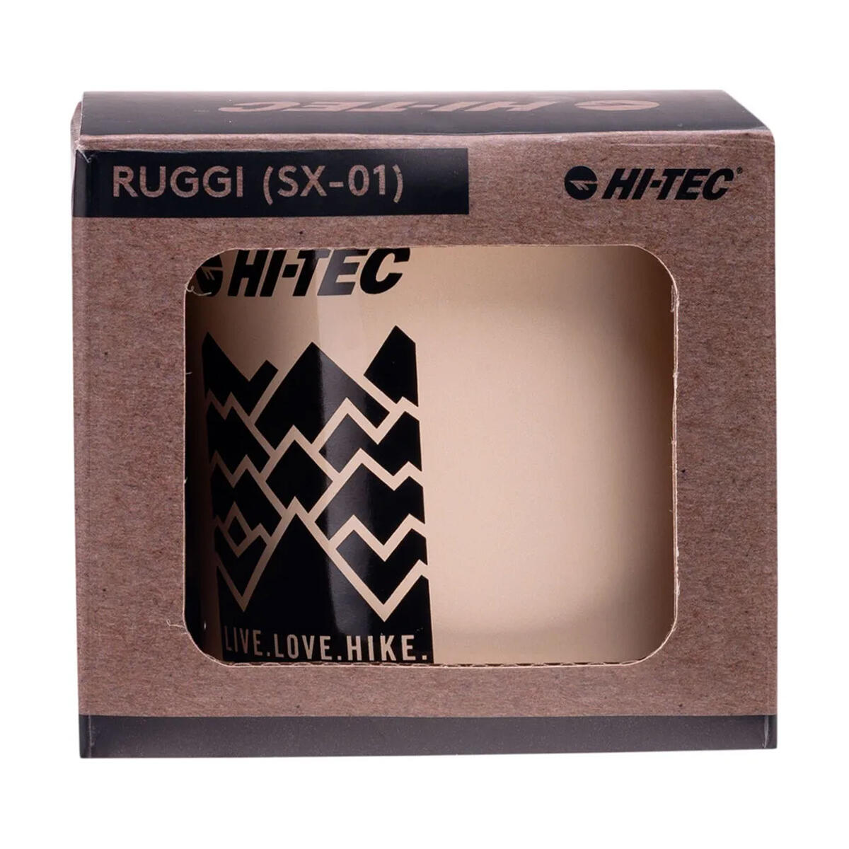 Ruggi 350ml campingmok (Vanille ijs/zwart) 3/3