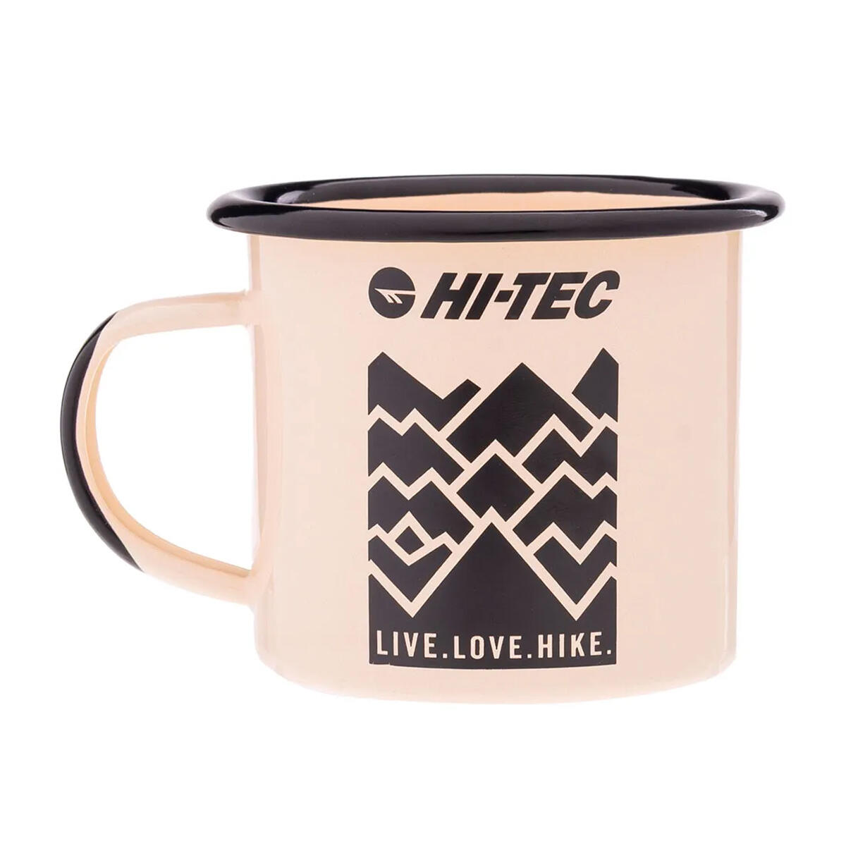 HI-TEC 350 Ml Tazza Da Campeggio Hi-Tec Ruggi Ghiaccio Vaniglia Nero