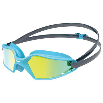 Lunettes De Natation HYDROPULSE Enfant (Bleu Marine / Jaune Or)