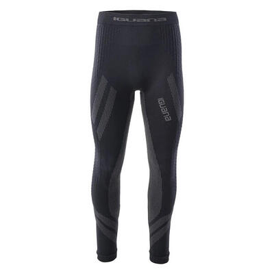 Heren gambit thermoactive base layer onderbroek (zwart / vulkanisch as)