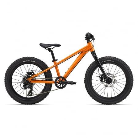 Bicicletă copii Giant STP 20" Sandstorm 2024 — 7 viteze, frâne mecanice pe disc.