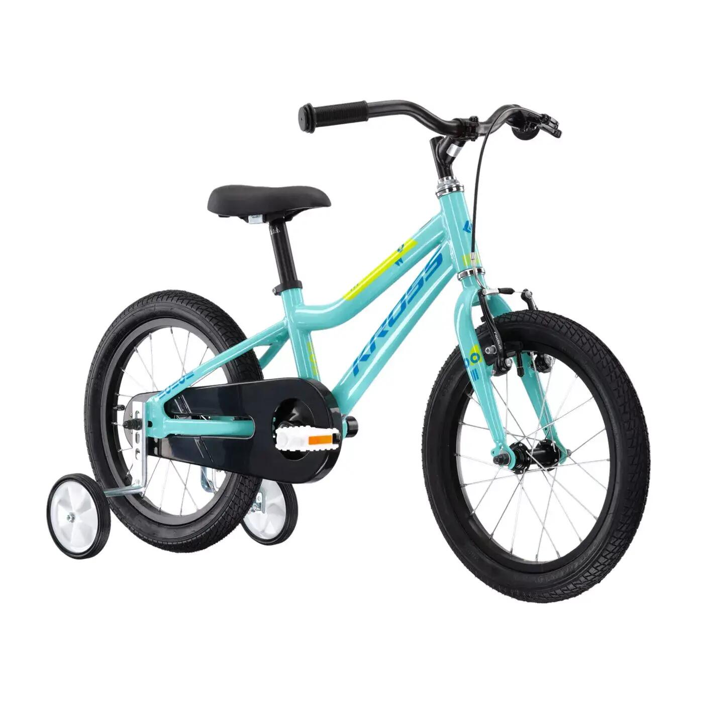 Bicicletă Kross Mini 4.0 16 Turcoaz.