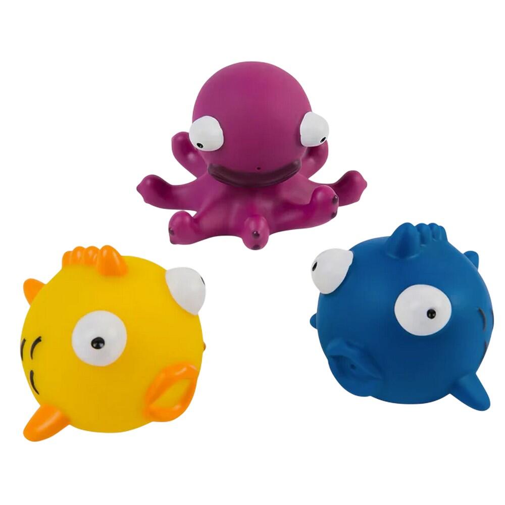 Sea Squad Squirt Speelgoed (Set van 3) (Blauw/Geel/Paars) 2/2