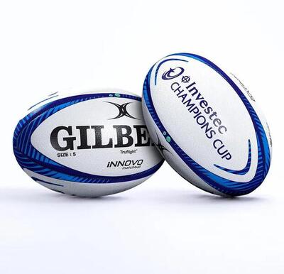 Pallone da rugby Gilbert Innovo Official Match Champions Cup