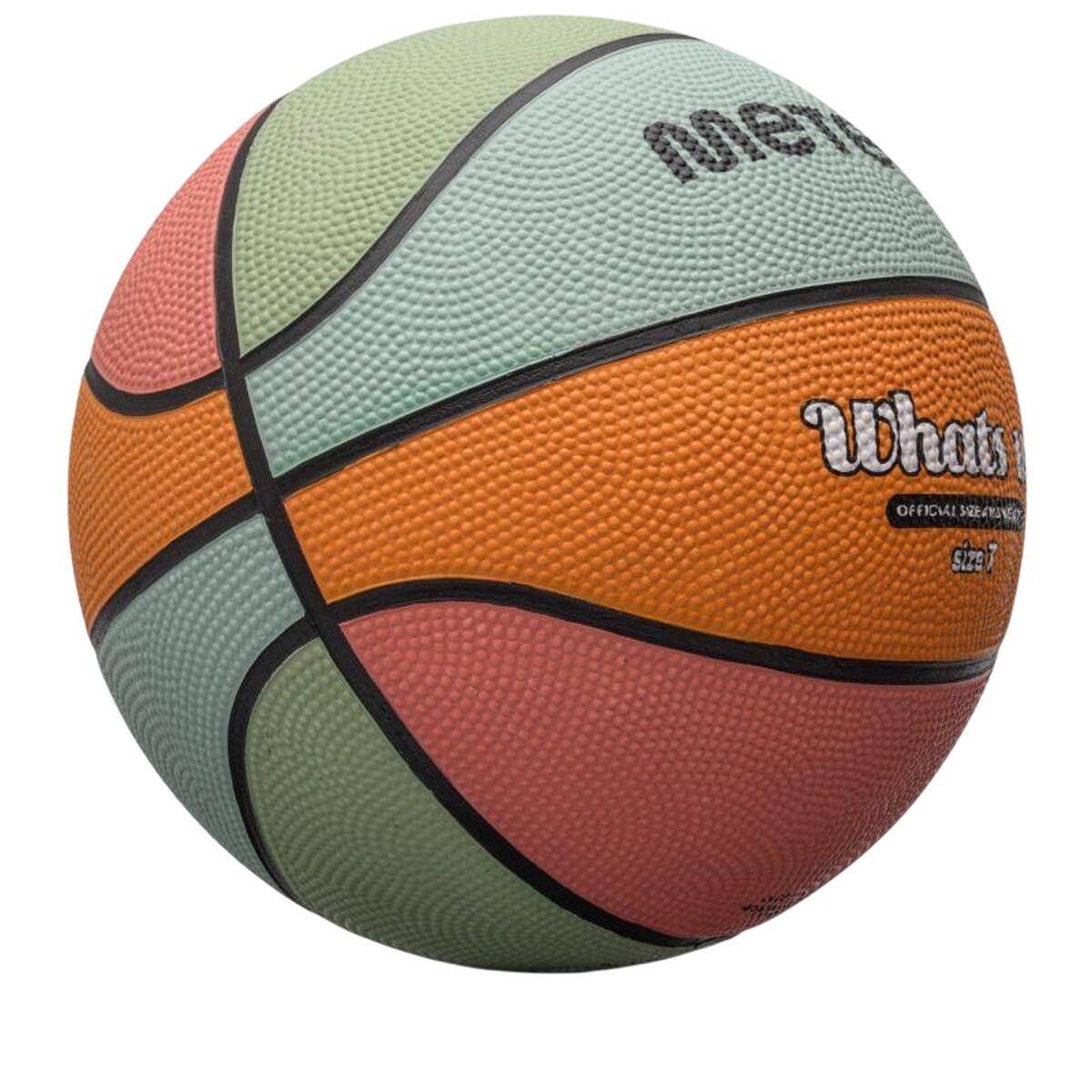 "What´s Up" Basketball Damen und Herren Hellblau/Orange 7 2/3
