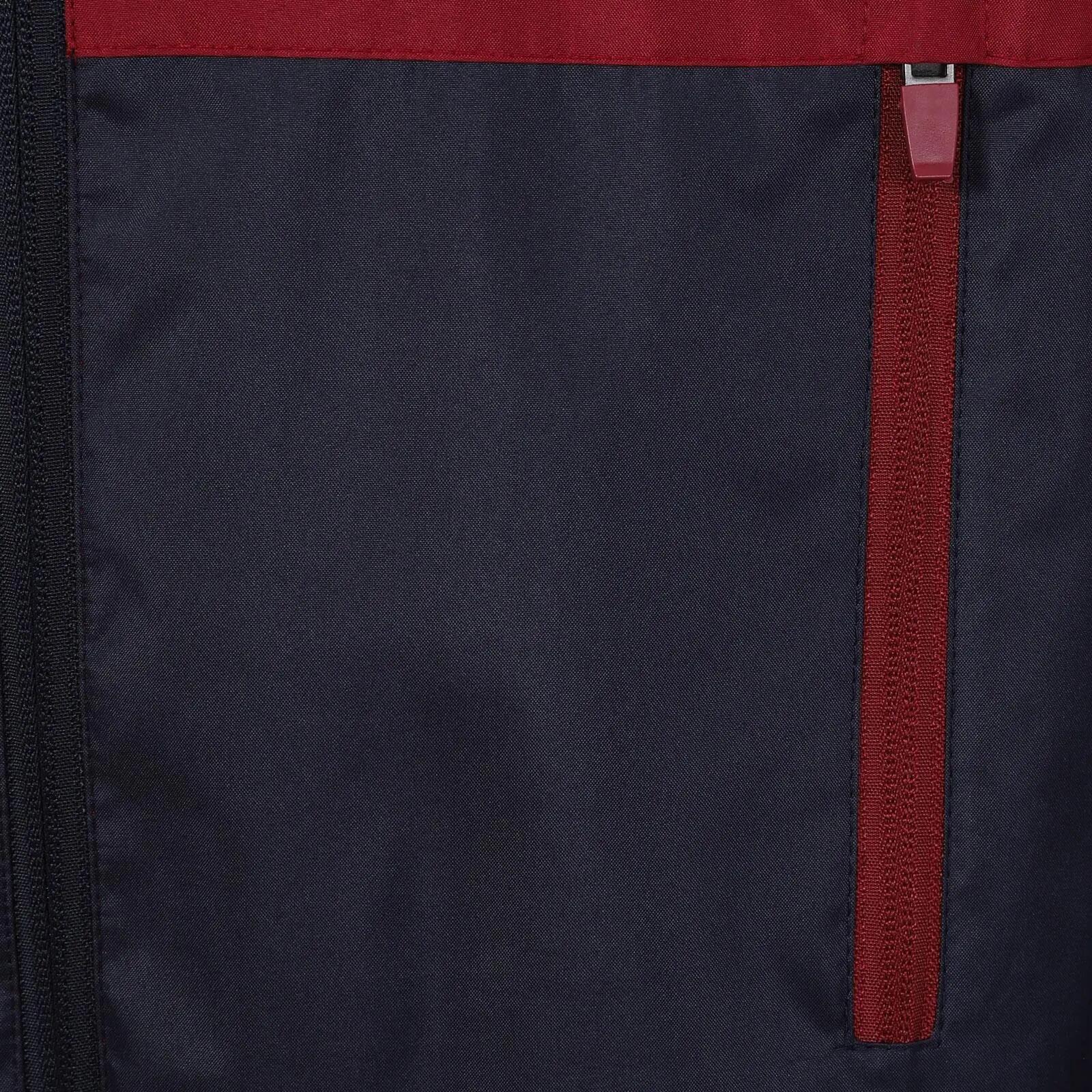 Boys Crest Windbreak (Navy/Red) 5/6