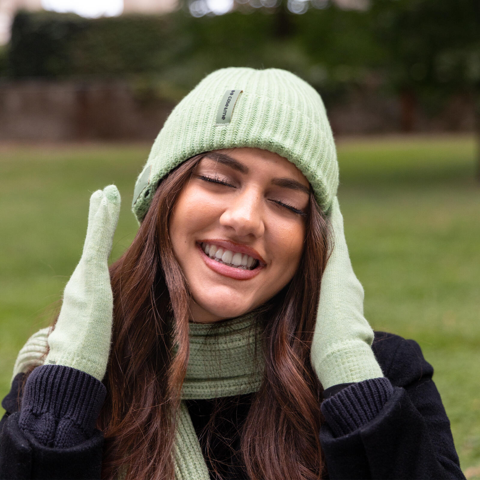 Gants tactiles pour l'hiver 3/4