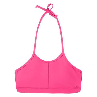 Meisjes anana bikinitop (fandango roze/zwart)