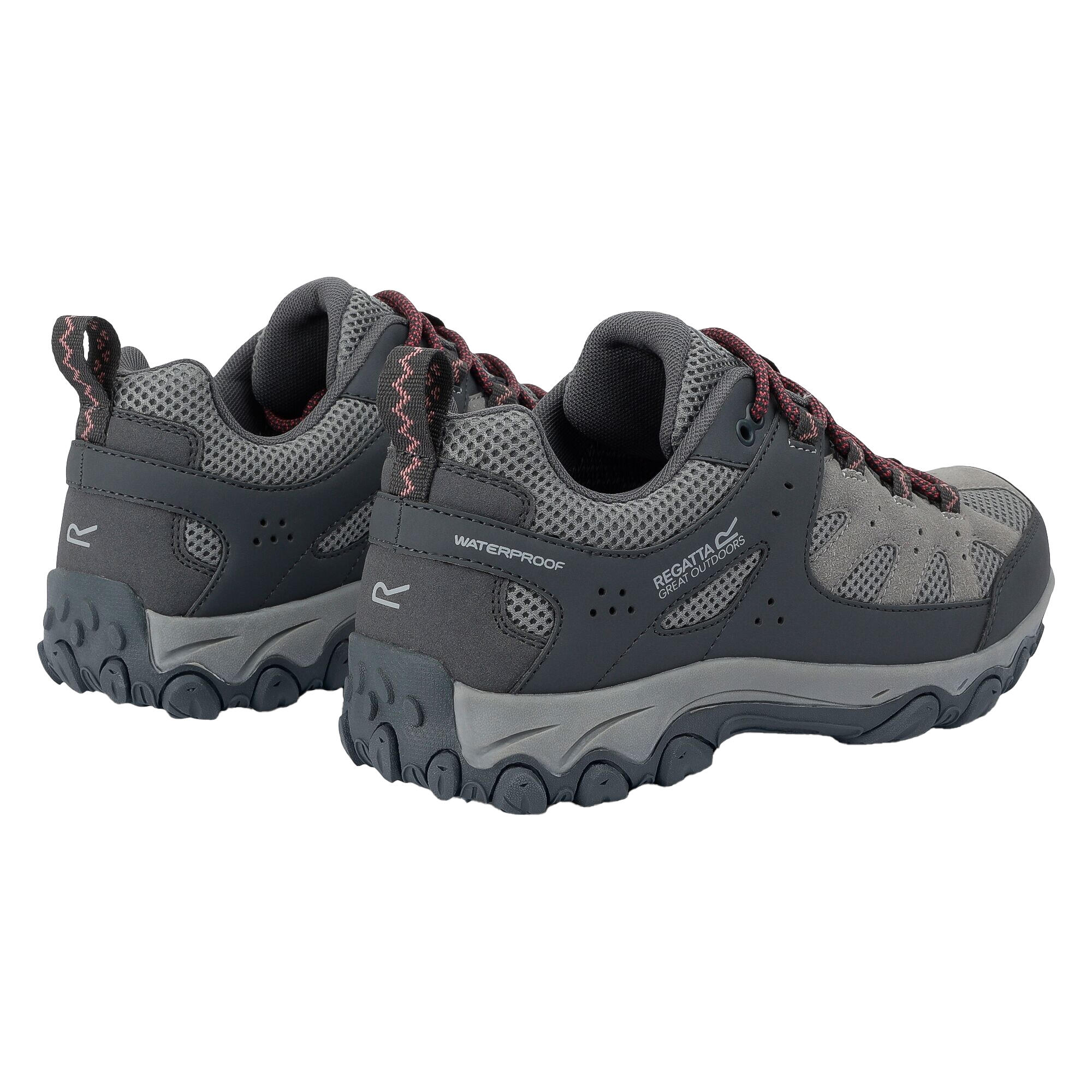 Chaussures De Marche EDGEPOINT Femme (Gris Foncé / Vieux Rose) 2/5