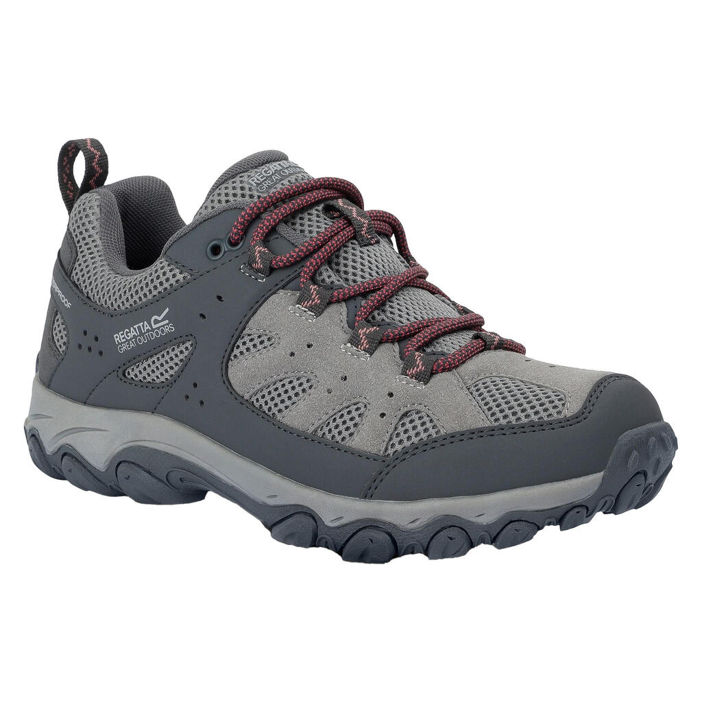 Womens/Ladies Edgepoint IV Low Walking Shoes (Dark Steel/Dusty Rose)