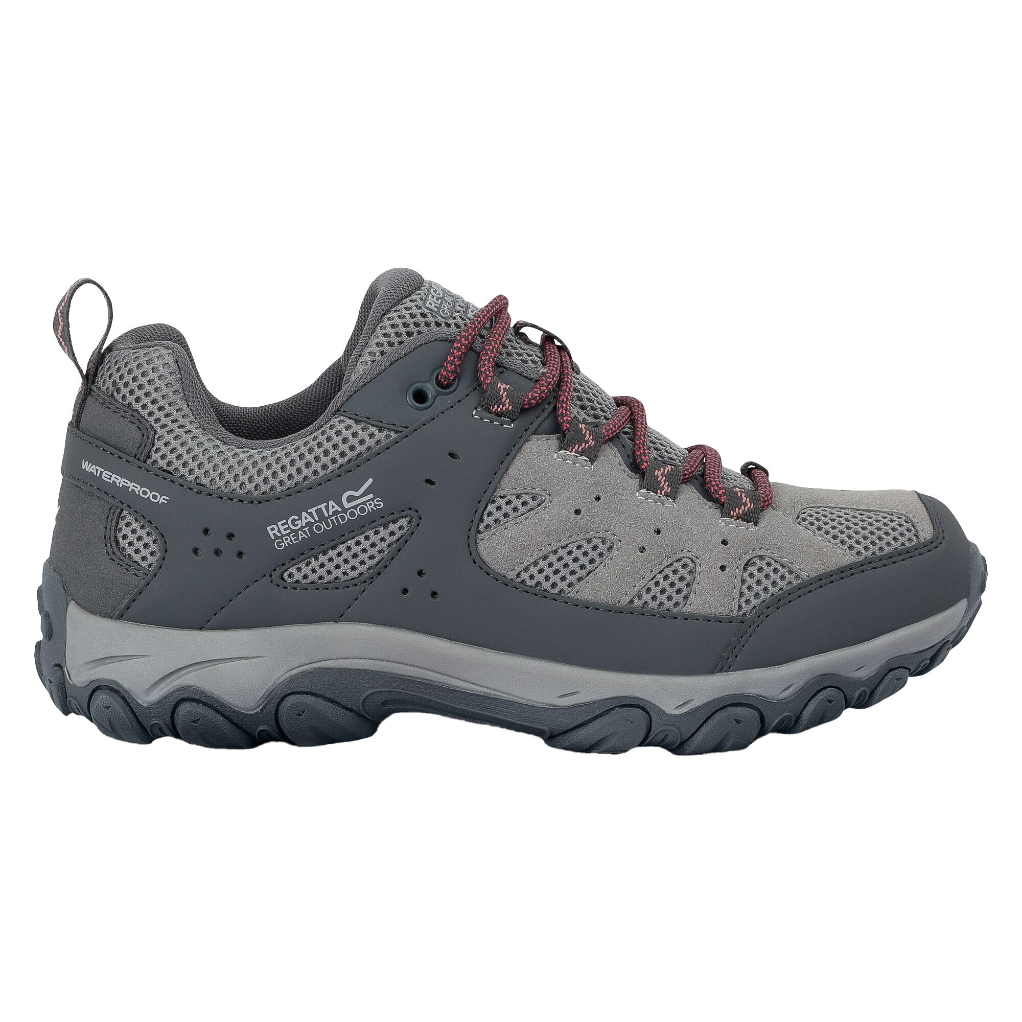 Chaussures De Marche EDGEPOINT Femme (Gris Foncé / Vieux Rose) 4/5