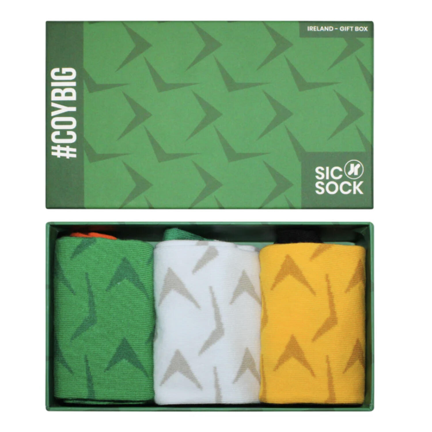 Socken für (3erPack) Herren Grün/Weiß/Gelb 2/2