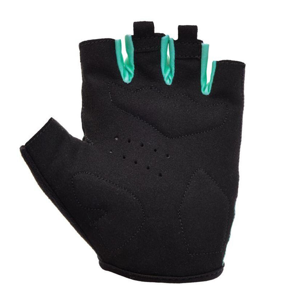 Guantes de Ciclismo Diseño Contraste MX22 Menta, Negro 2/4