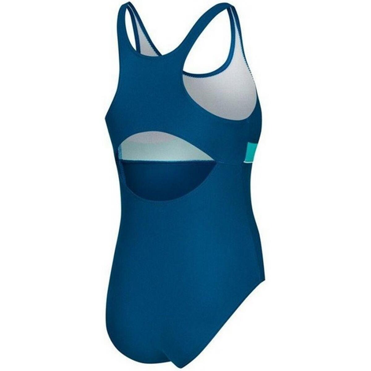 Bañador Entero de Una Pieza Emily Niñas Turquesa, Azul 2/2
