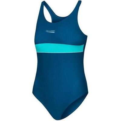 Costume Da Bagno Intero Ragazze Aqua Speed Emily Turchese Blu