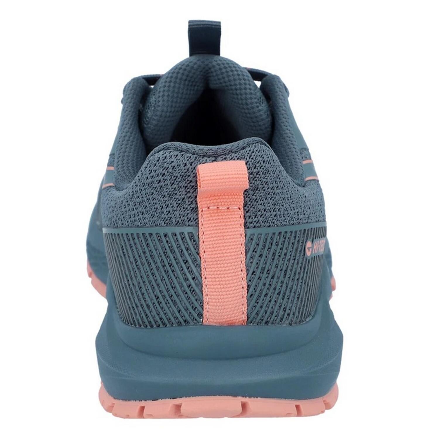 "Geo Nakuru" Sneaker für Damen Grau/Koralle 2/4