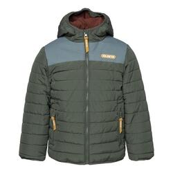 Veste Matelassée JANKO Garçon (Vert Foncé / Vert Clair)