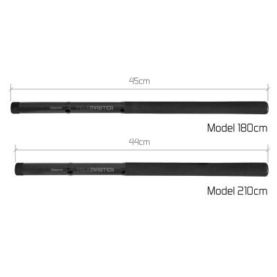 Mâner telescopic carbon minciog Delphin TeleMASTER 1.8 m, lungime stransa 54 cm