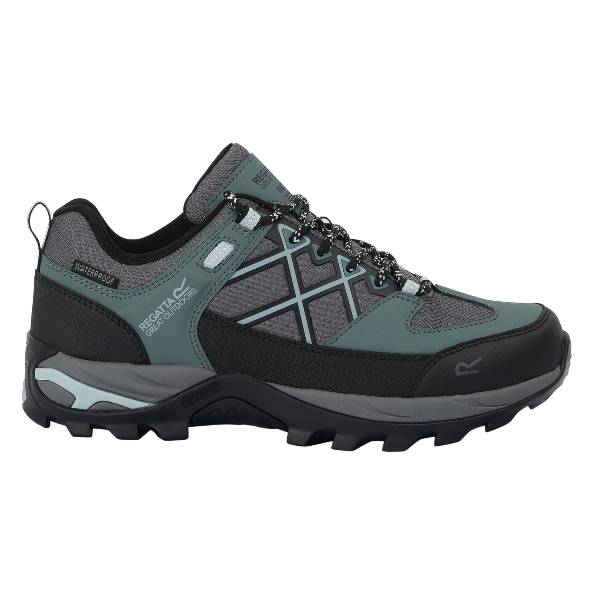 Chaussures De Marche SAMARIS Femme (Vert Sombre / Granite) 4/5