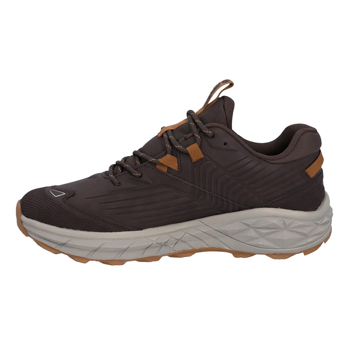 Mens Fuse Trek Walking Shoes (Chocolate Brown/Timber Wolf) 3/4