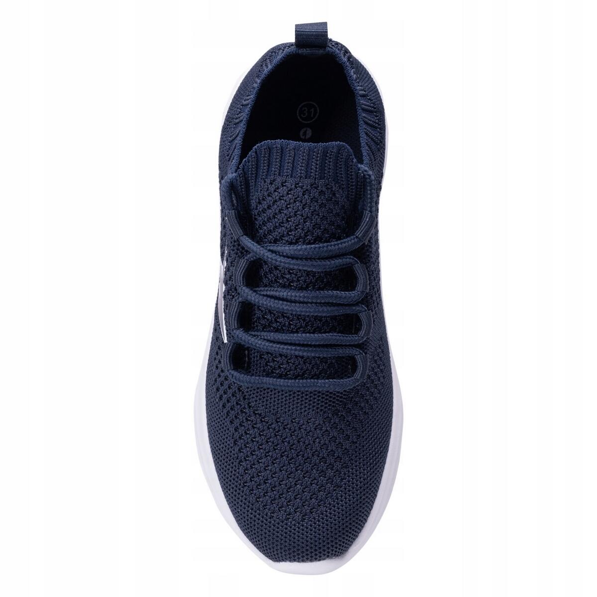 Meisjes Linori Trainers (Marine, Wit) 4/4