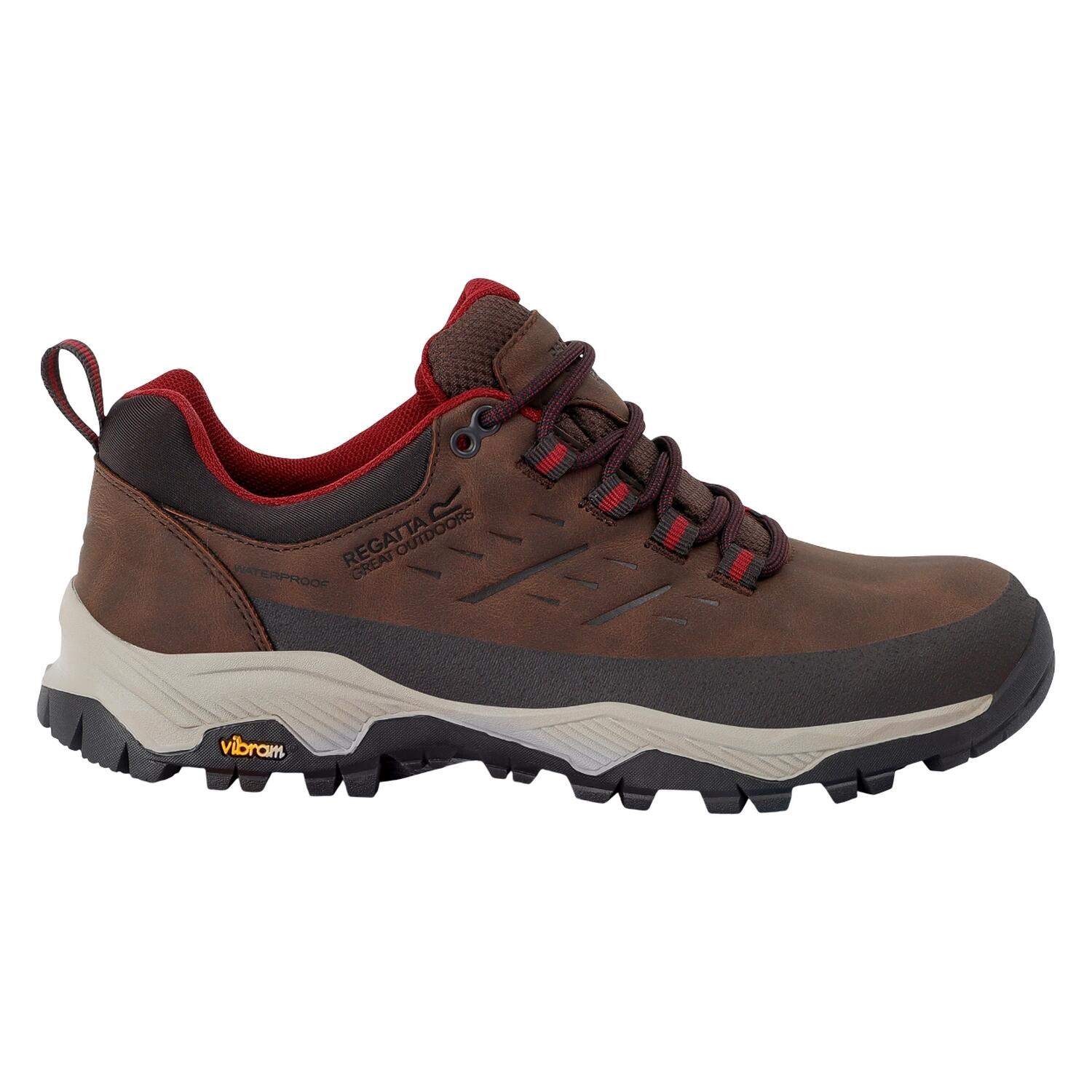 Zapatillas de Senderismo Blake para Mujer Castaño, Pimiento Oscuro 3/5