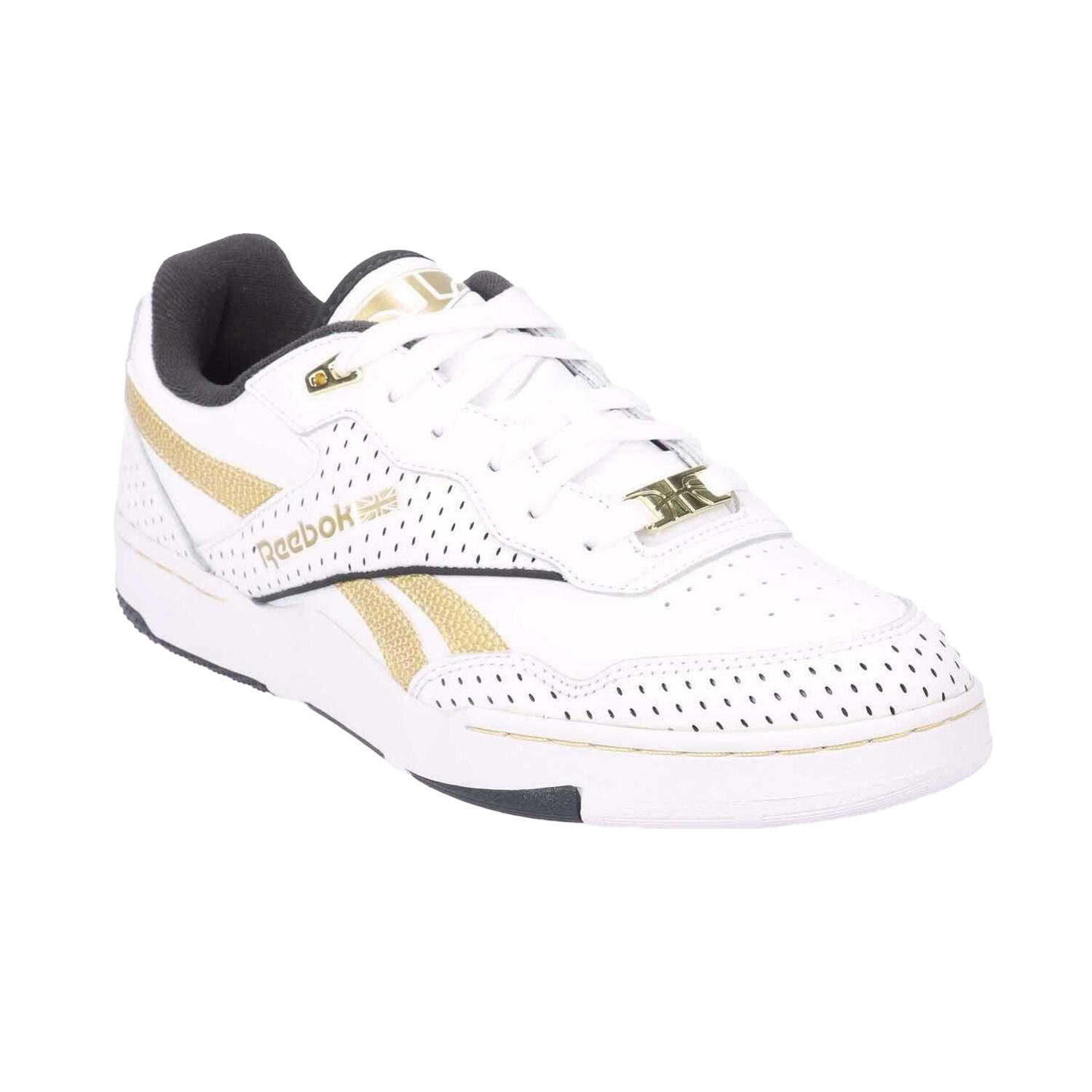 REEBOK BB 4000 II Scarpe Sportive PelleDonna Reebok Oro Bianco