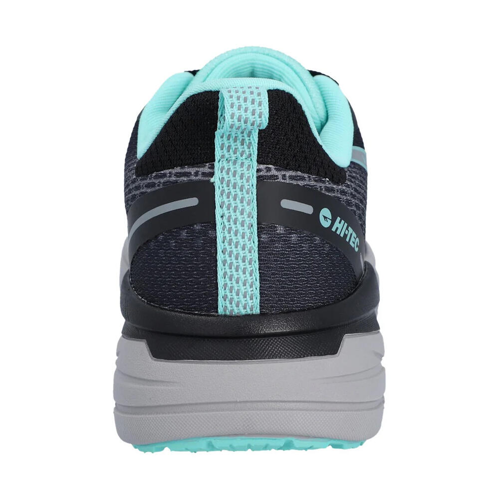 "Promenade" Sneaker für Damen Schwarz/Grau/Minzgrün 2/4