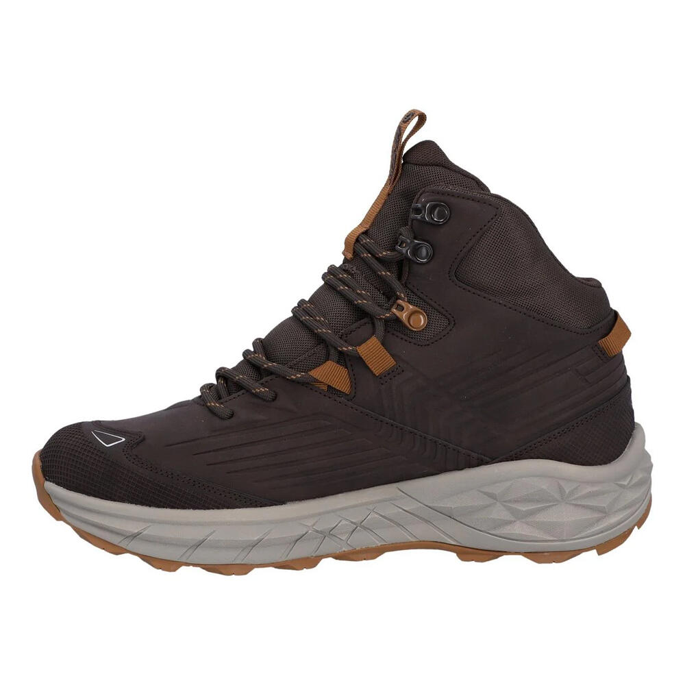 Chaussures Montantes FUSE TREK Homme (Gris Acier / Charbon / Jaune Orangé Vif) 3/4