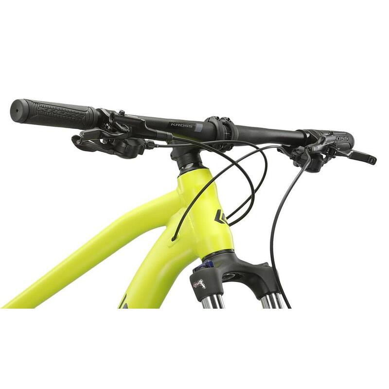 Bicicletă Kross Level 1.0 29" 2025, verde lime/ negru mat, L (19")