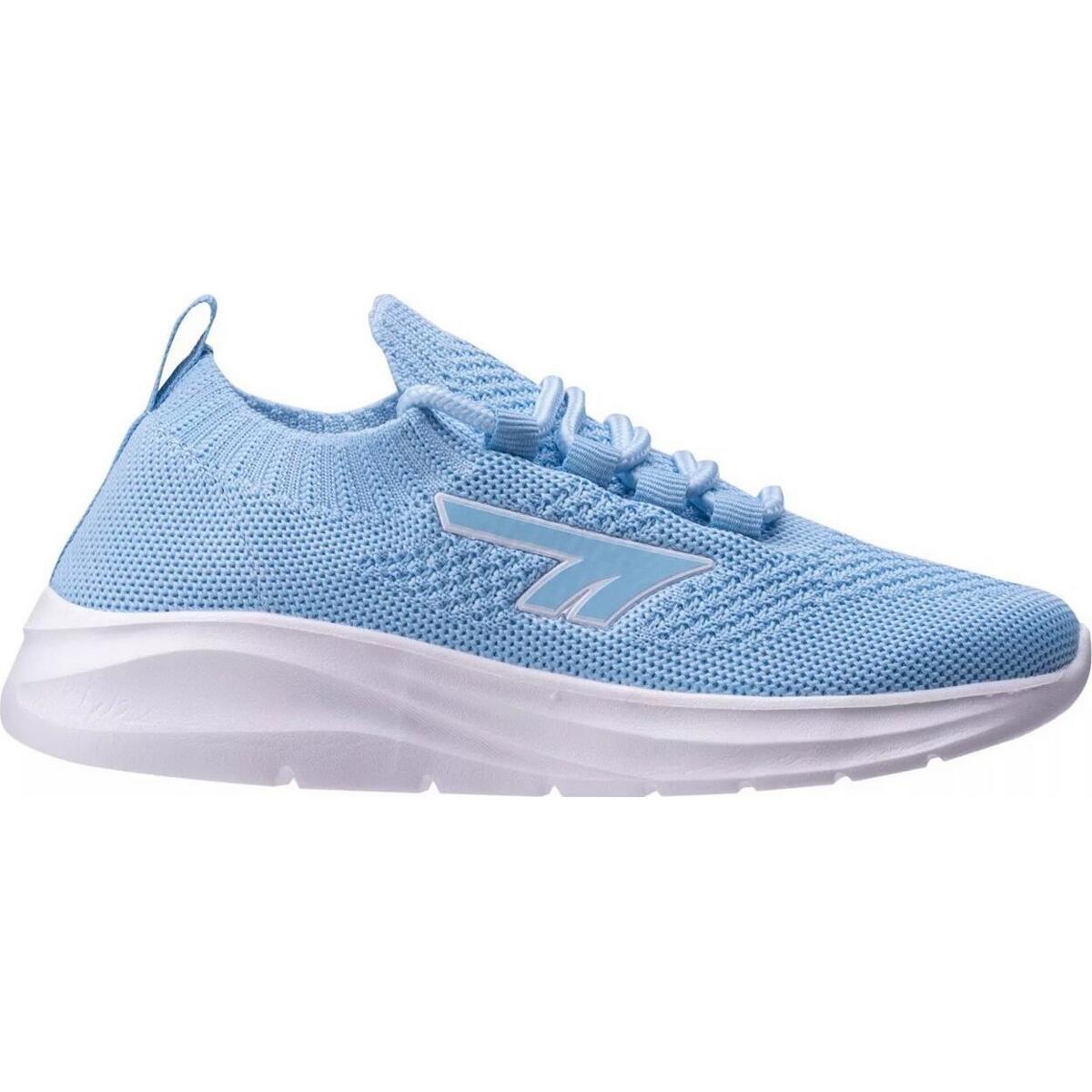 Baskets LINORI Fille (Bleu / Blanc) 3/4
