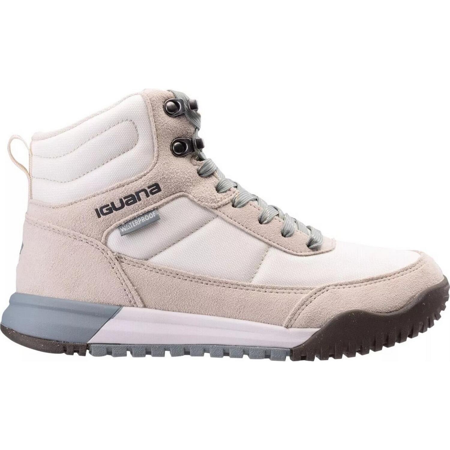 Scarpe Pelle Scamosciata Impermeabile MedioDonna Iguana Wezen Beige Sabbia 3/5
