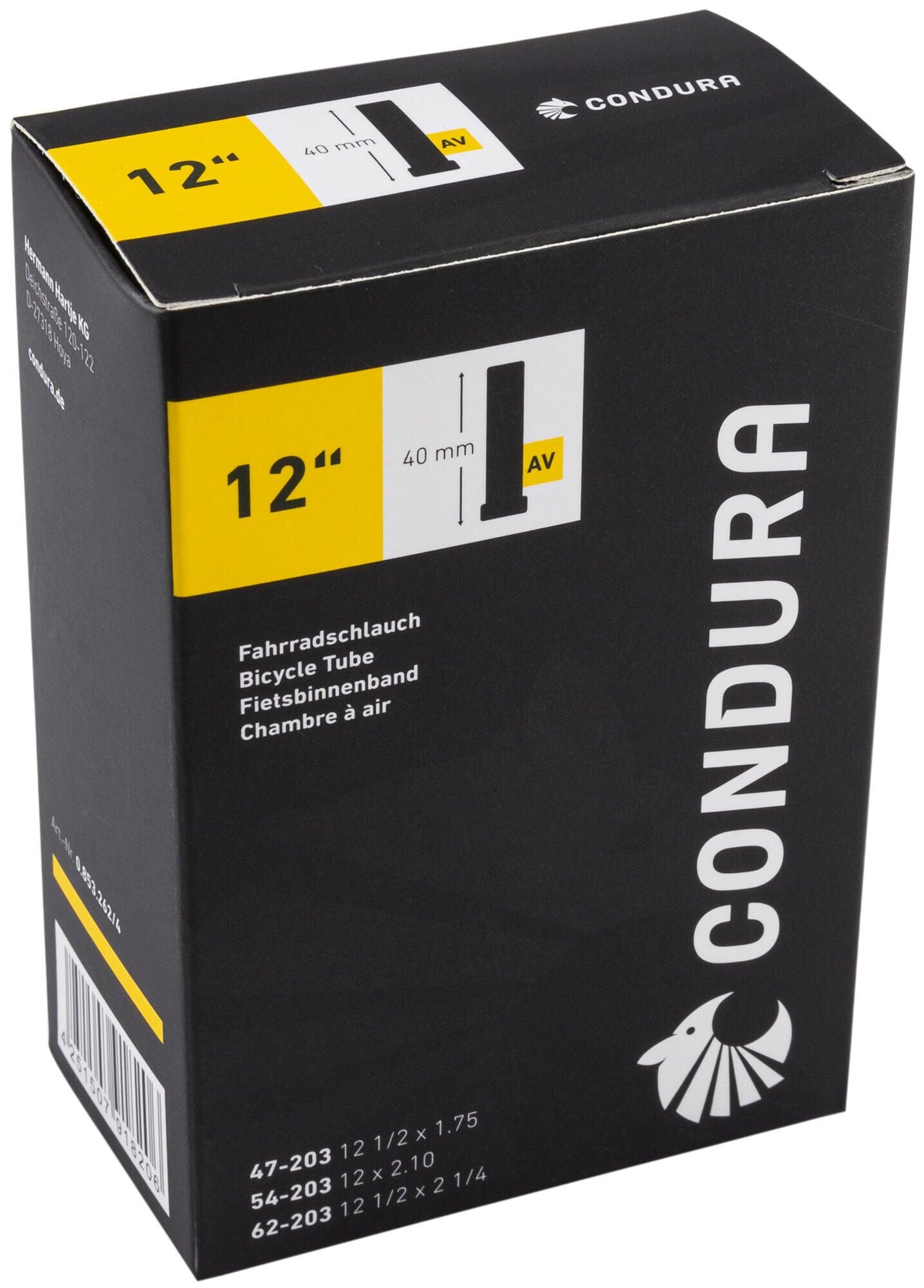 CONDOR CONDURA Camera d'aria 12" AV40 47/62-203.