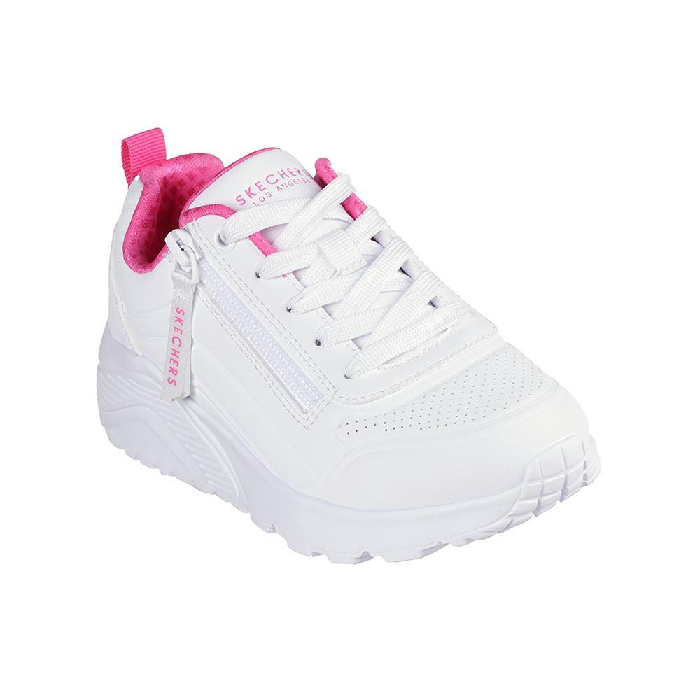 Sapatilhas Skechers Menina Uno Lite Easy Zip Branco 2/4