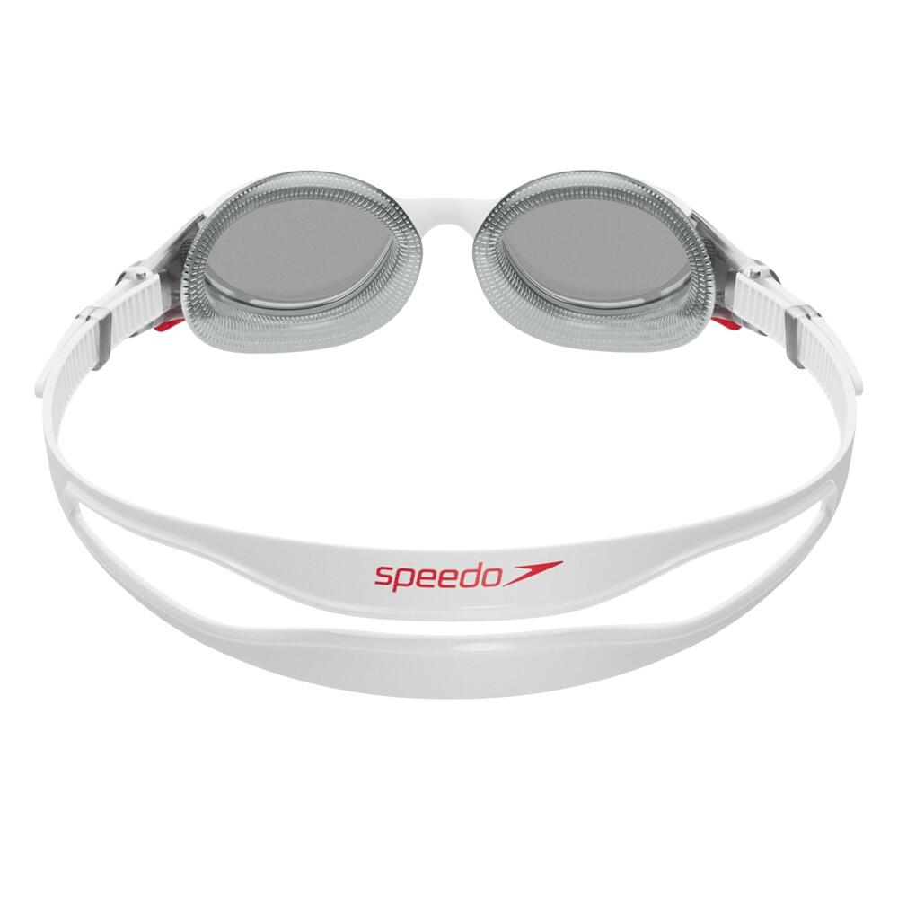 Lunettes De Natation BIOFUSE 2.0 Adulte (Blanc / Rouge / Gris Clair) 2/4