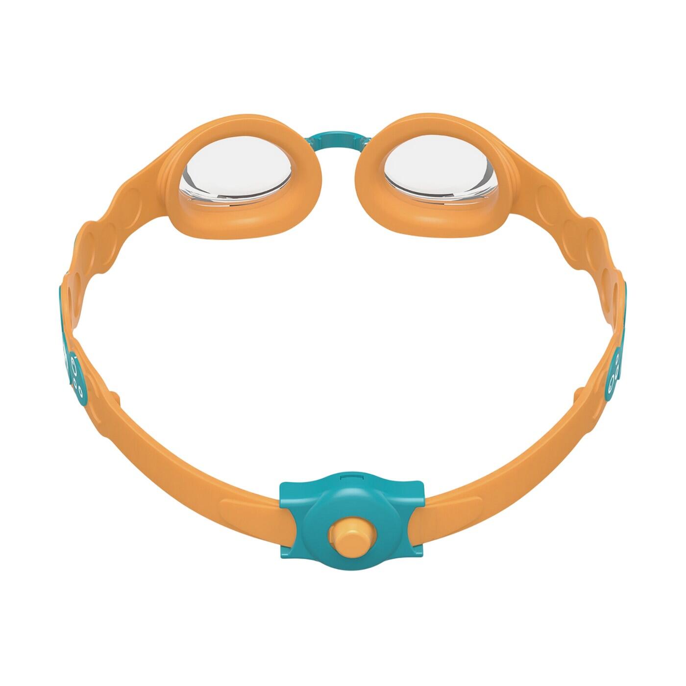 Lunettes De Natation SEA SQUAD Enfant (Bleu / Orange / Transparent) 2/4