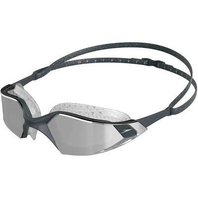 Unisex aquapulse pro zwembril voor volwassenen (oxid grijs/zwart/oranje)
