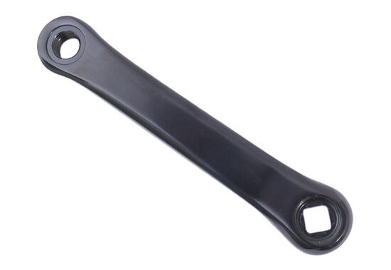 Dotek ramię korby lewe 152 mm aluminium czarne
