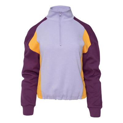 Dames igtopi sweatshirt (paarse passie/jetstream)