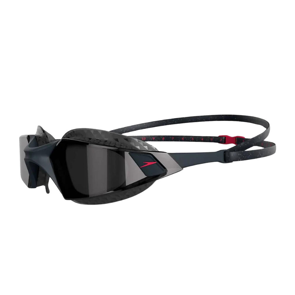 Lunettes De Natation AQUAPULSE PRO Adulte (Gris Oxyde / Rouge Phénix) 3/3