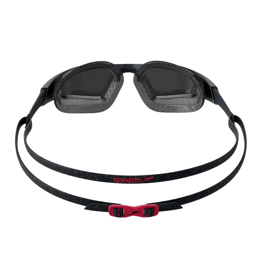Lunettes De Natation AQUAPULSE PRO Adulte (Gris Oxyde / Rouge Phénix) 2/3