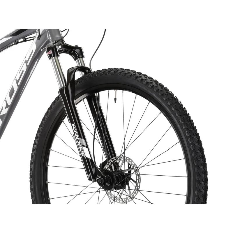 Bicicletă Kross Hexagon 7.0M, roți 29" M (19), Graphite White Black.