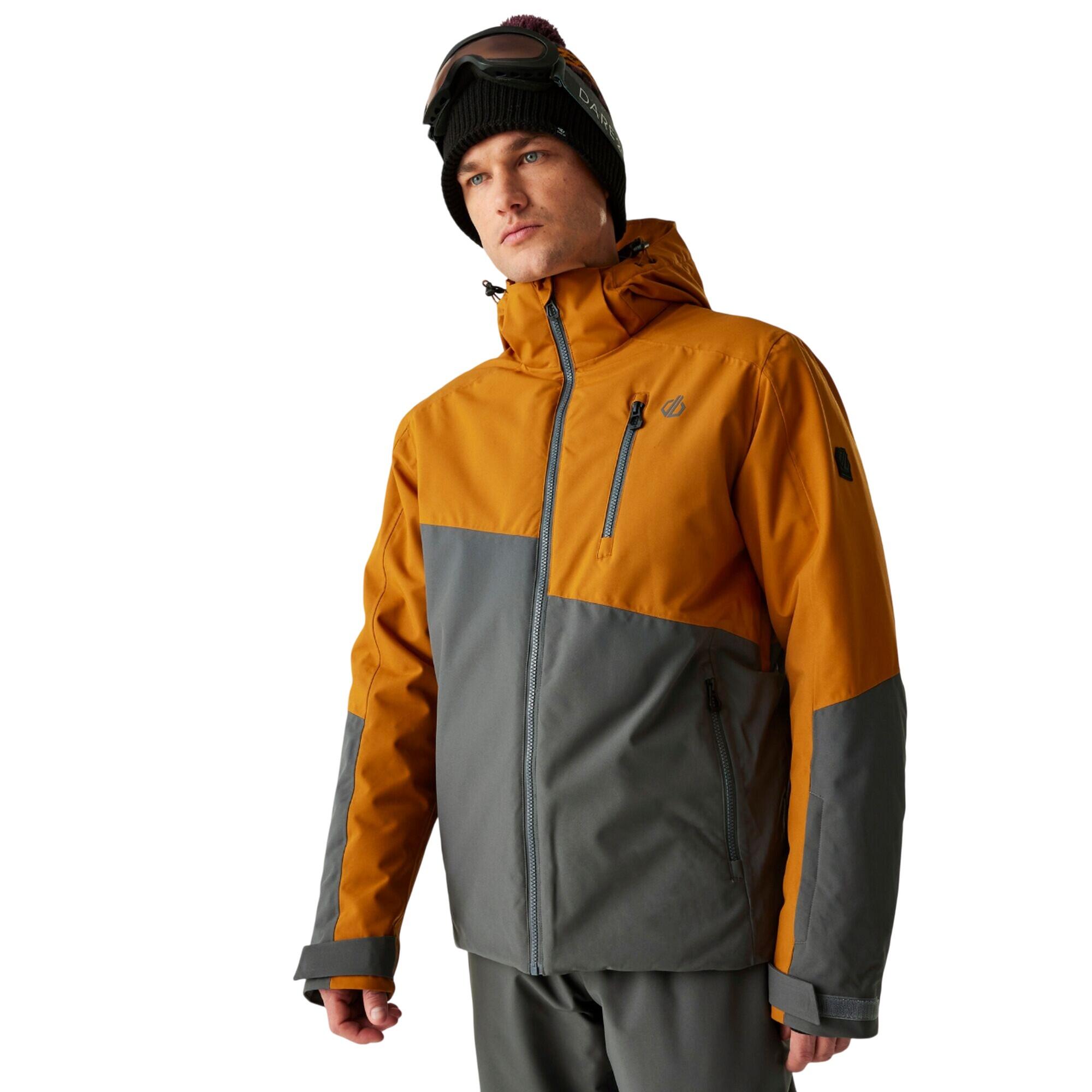 Blouson De Ski HALFPIPE Homme (Citrouille Épicée) 4/5